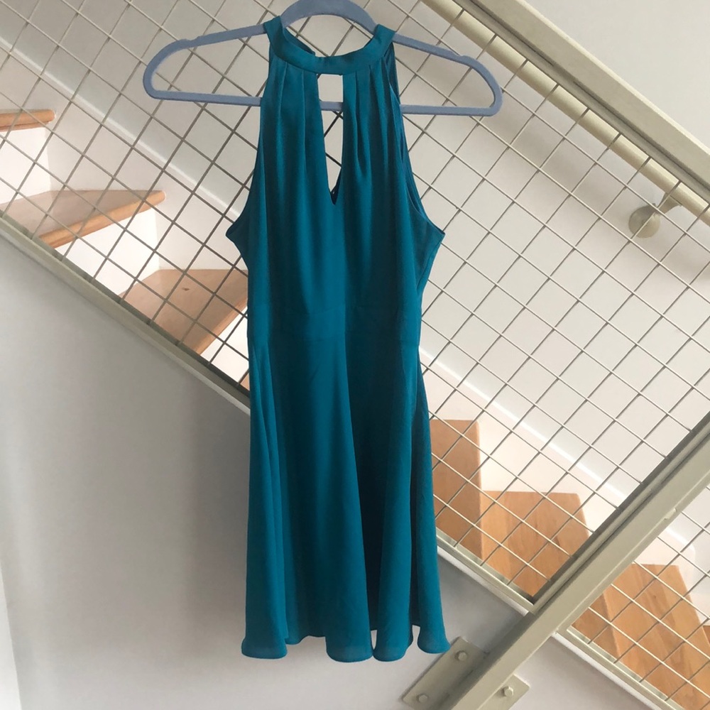 Teal Blue Express Dress